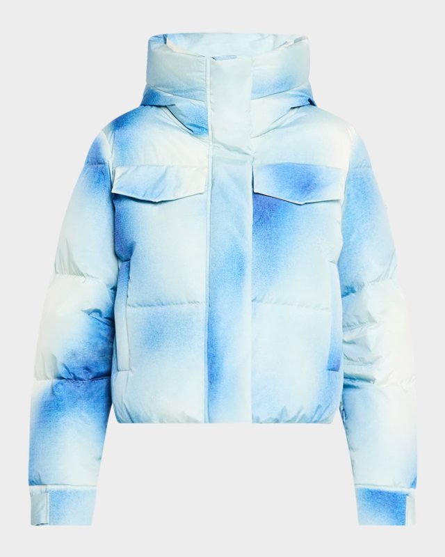 Ciel Bleu Water-Resistant Performance Ski Puffer Jacket